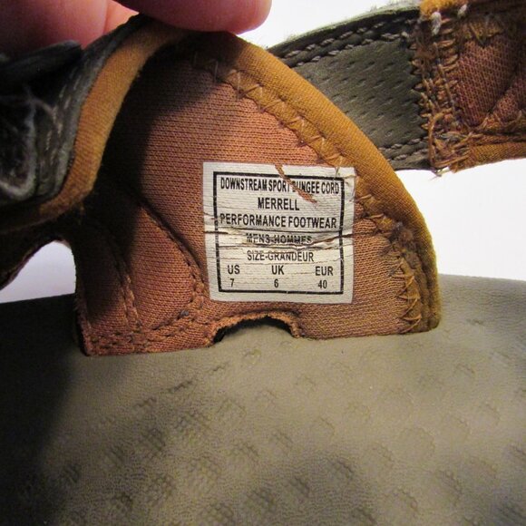 Merrell Sandals Men's Brown Size 7 - Picture 8 of 9